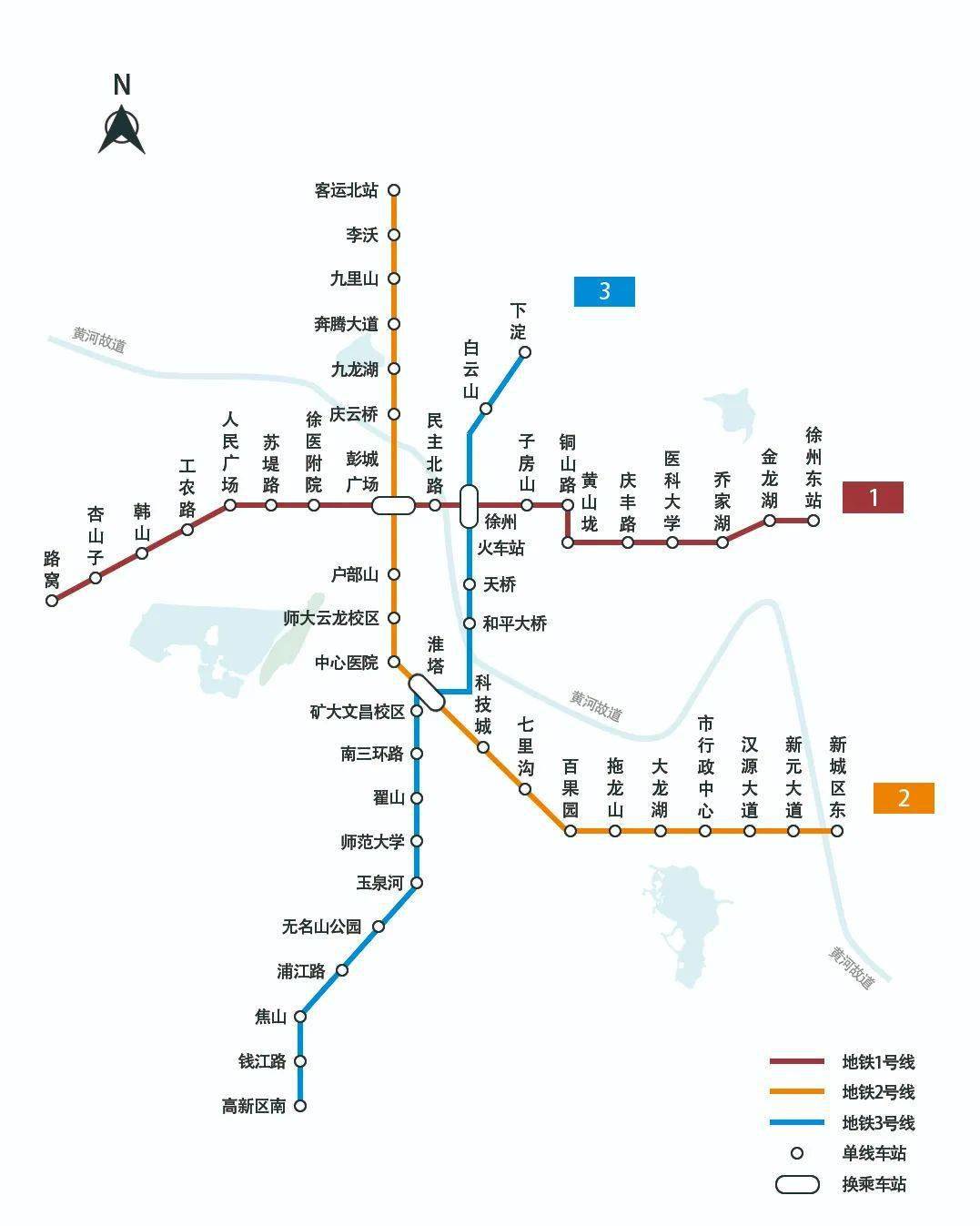 徐州地铁二轮规划线路