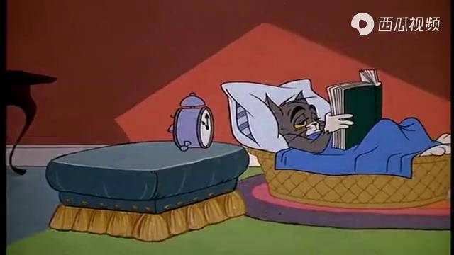 猫和老鼠:刚睡醒的发型,简直杀马特,杰瑞都成了爆炸头!