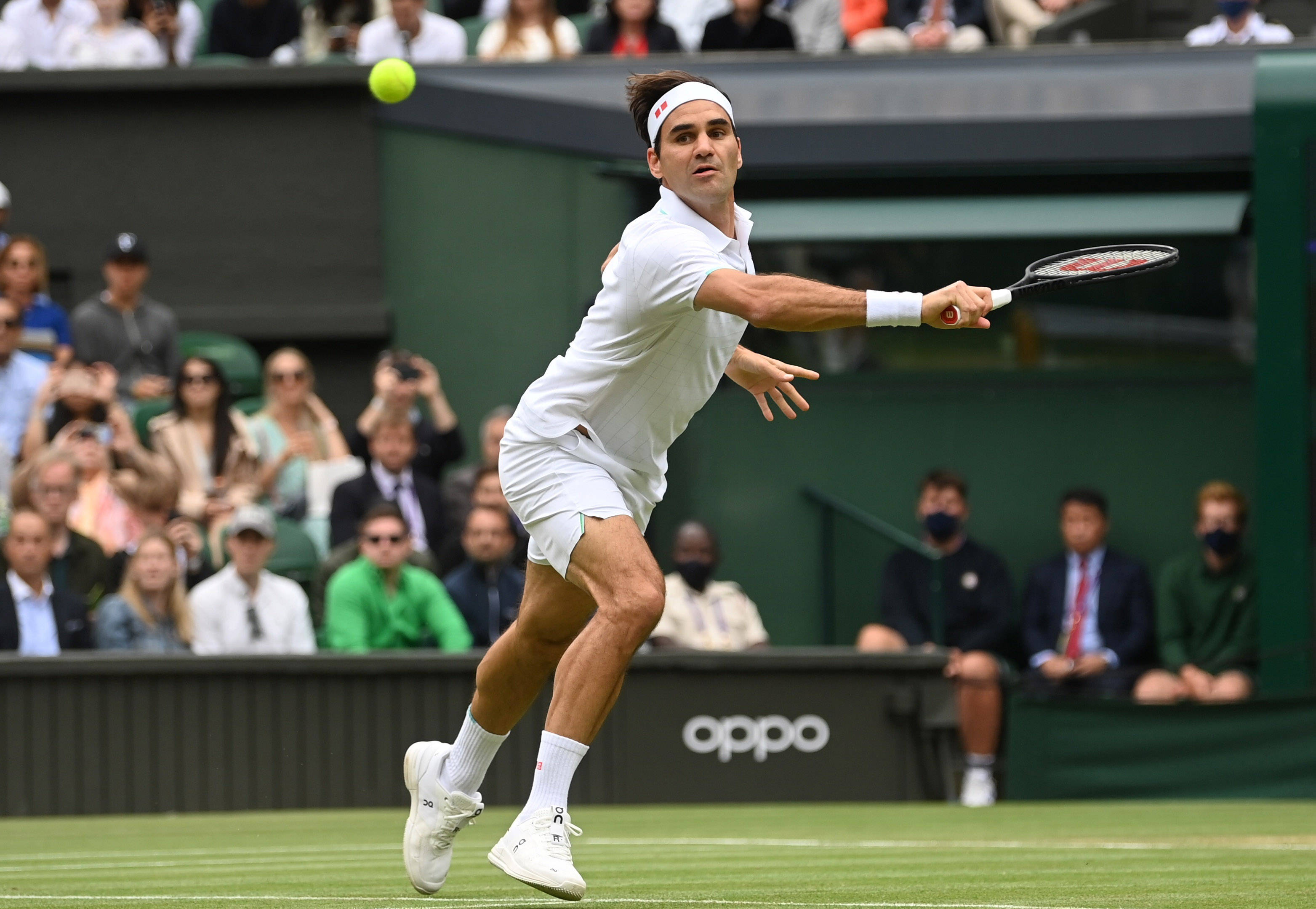 网球——温网:费德勒无缘四强