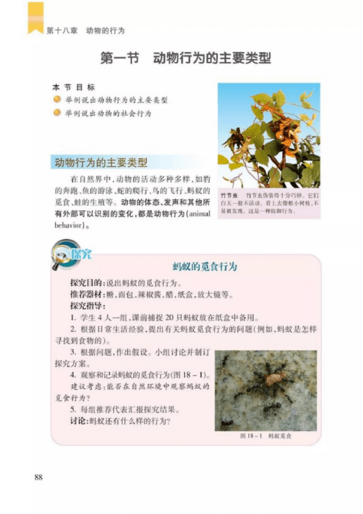 电子课本苏教版初中生物八年级上册