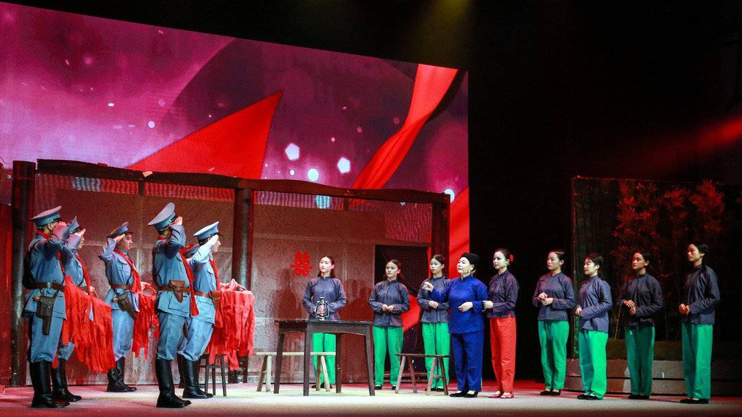 红色情景剧《红飘带》7月9日晚在重庆潼南开演