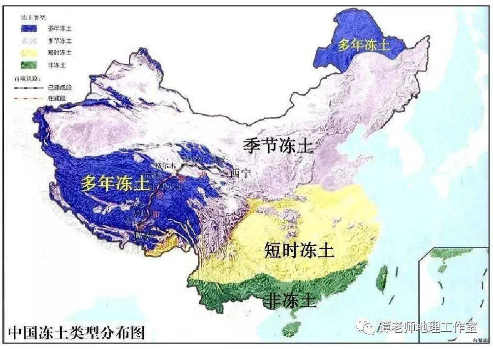 【专题整理】什么是冻土、冻融、冻土地貌?高中地理冻土知识点总结,值得打印和收藏!_温度