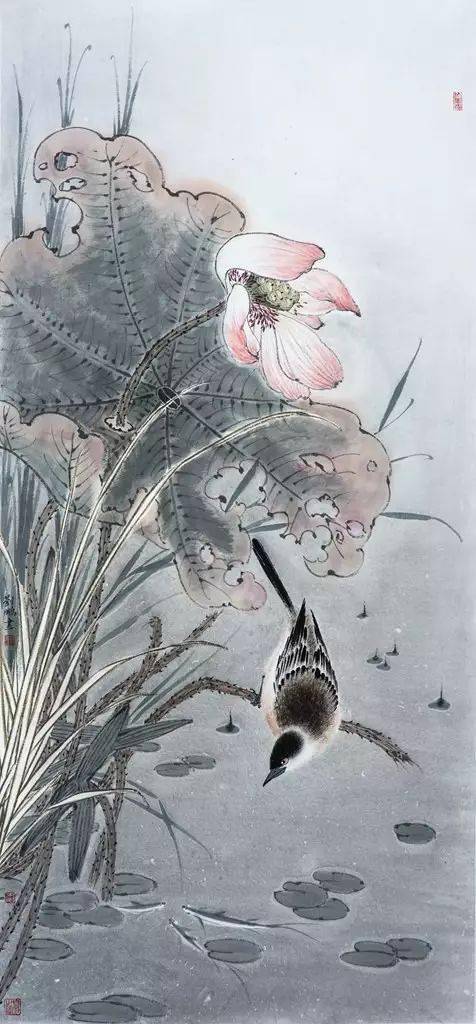 家里挂什么画好 花鸟画是王道!