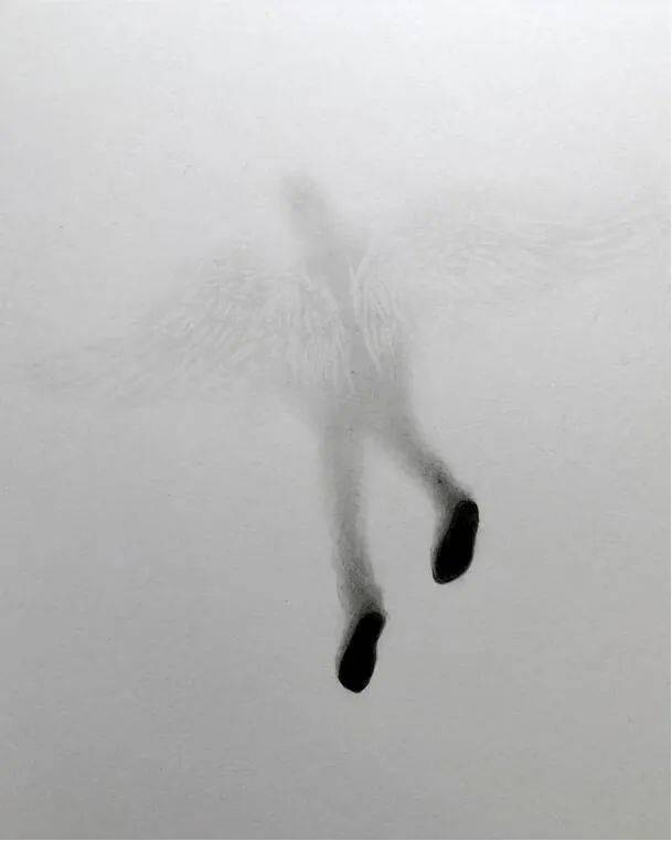 18张用铅笔画出的可怕鬼影图片