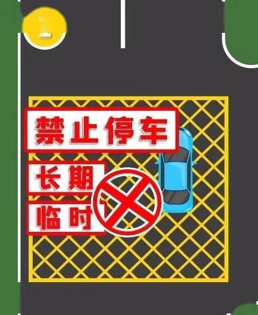 禁止停车标线指示图片图片