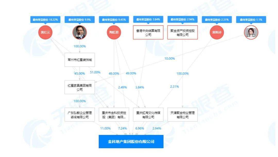 最新消息！黄红云暂保金科实控权_陶虹遐