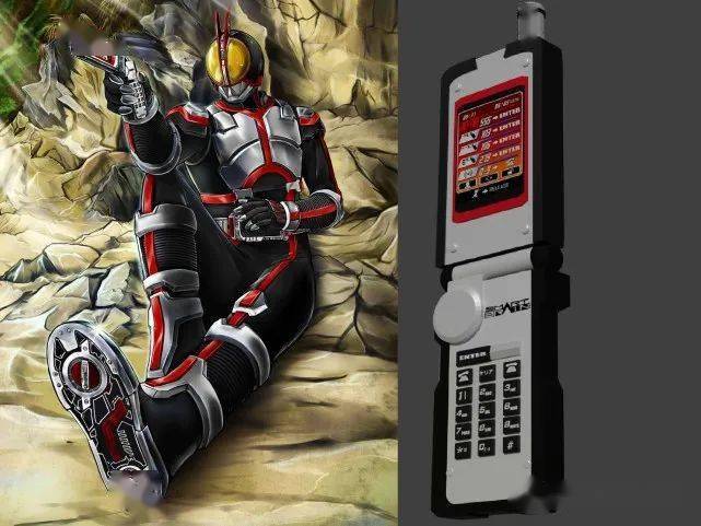 盘点假面骑士中手机型道具_faiz