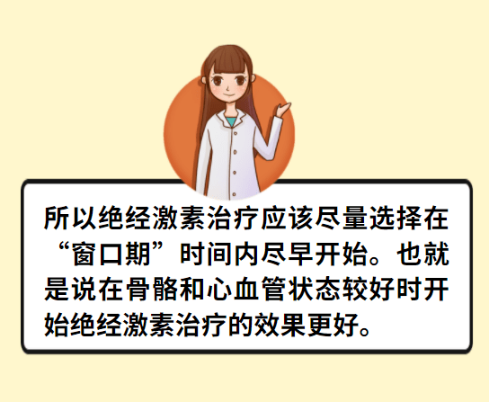 绝经激素治疗,晚开始不如早开始.