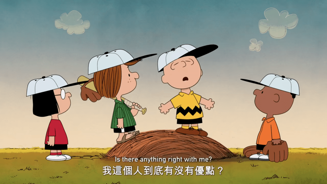 史努比身边的小男孩每个人心里都有一点点的查理布朗