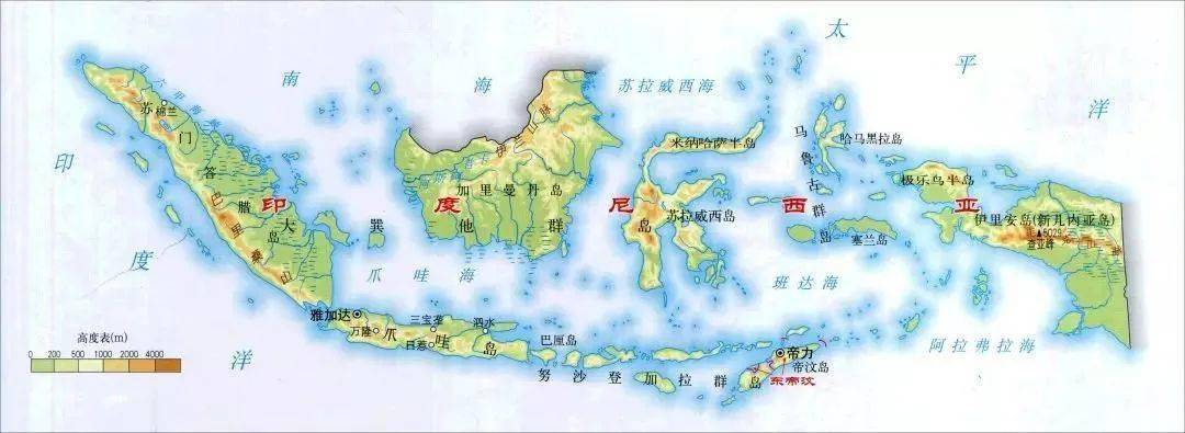 地理地图30条有关亚洲的冷知识附亚洲各国地形图高清宜收藏