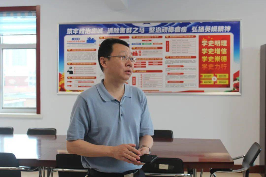 县委常委,政法委书记,副县长,公安局局长杨磊同志到故城法院督导队伍