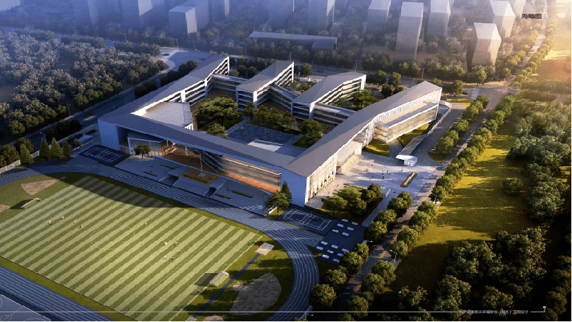 桐庐叶浅予学校效果图 图片来源于网络