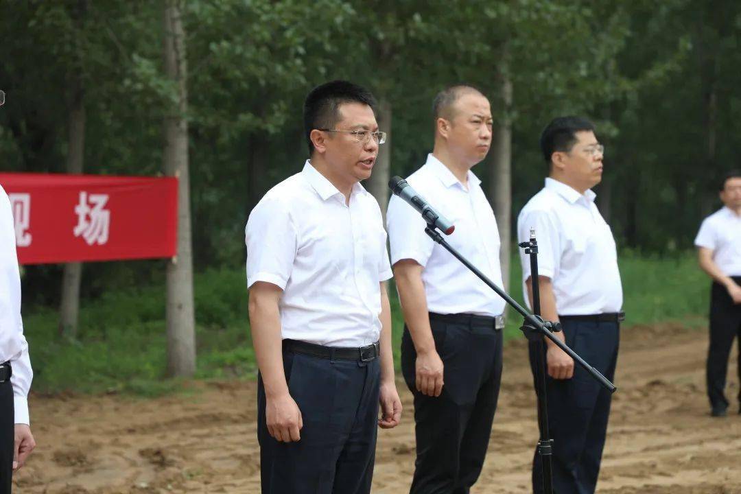 主拆除現場設在京南·固安高新區工業園西莊村村南,縣委副書記,代縣長