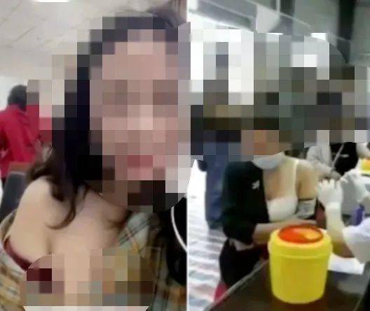 图片|“露胸式打疫苗”爆火！求这些网红别再拿疫情博眼球了！