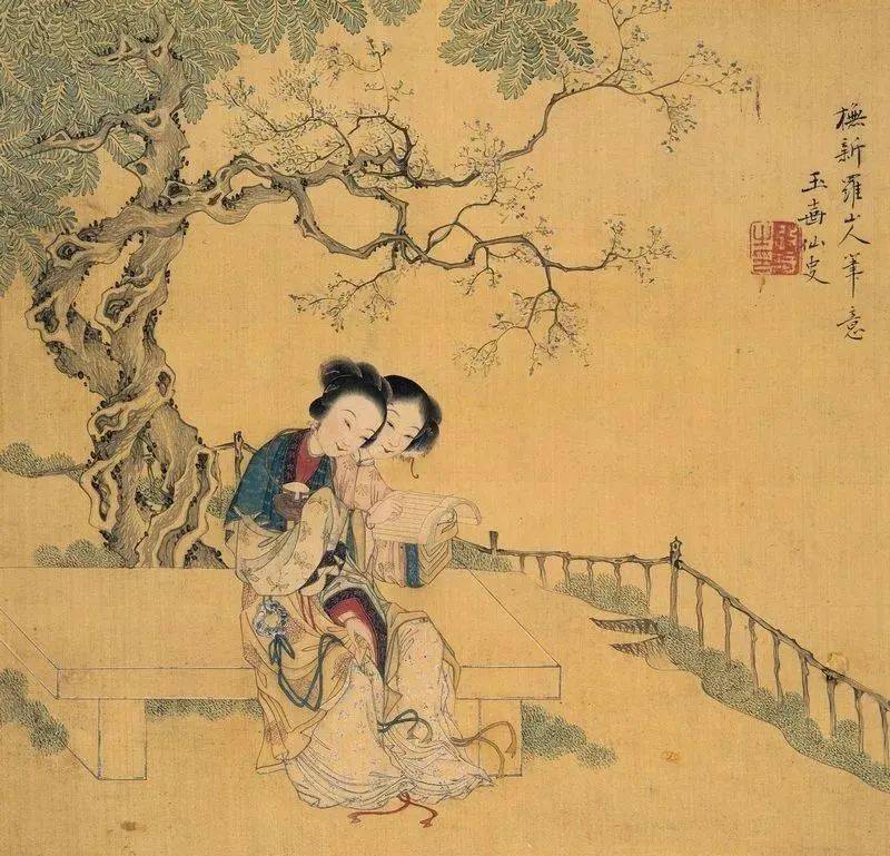 改琦人物国画精选_搜狐网