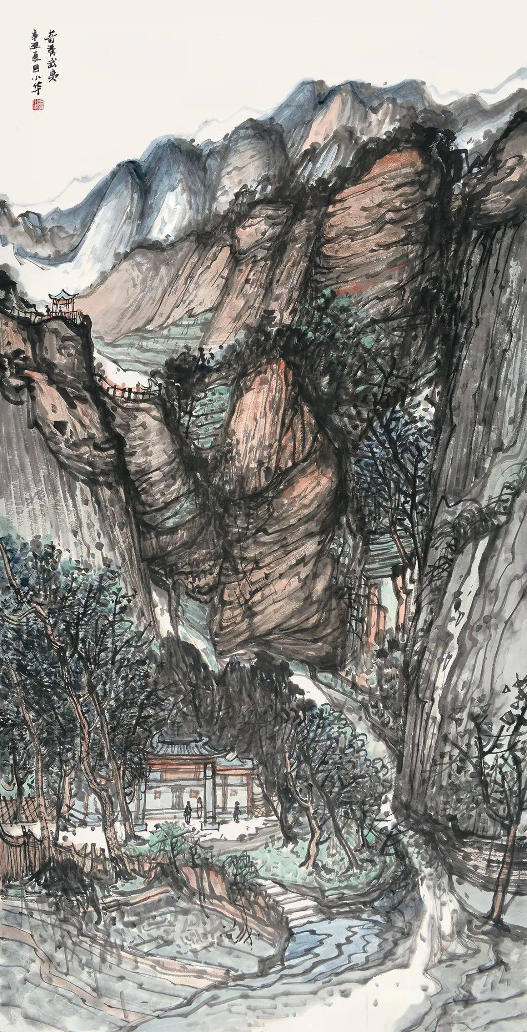 线上展厅古厝之光福建美术专题创作展于2021年7月16日开展