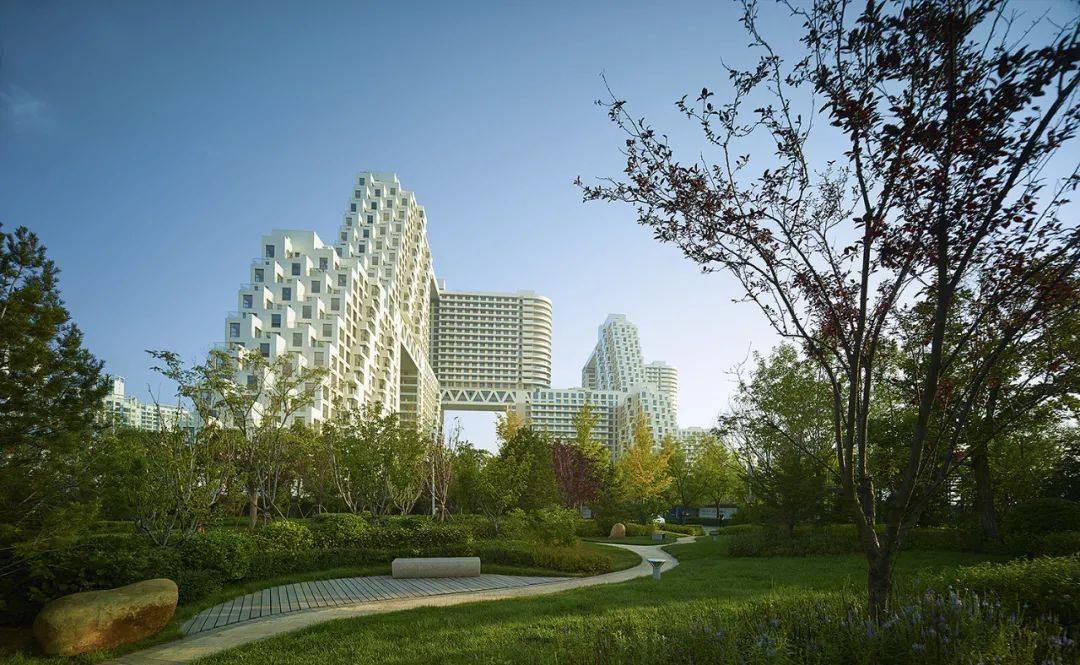 萨夫迪住宅新作秦皇岛海碧台二期开建