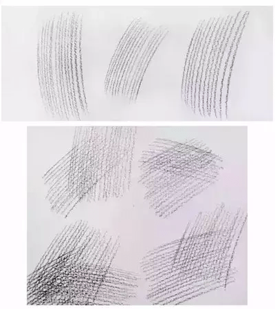 素描排线有很多讲究!_线条