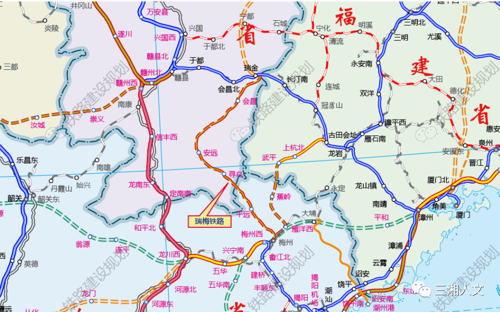 中鐵第四勘察設計院,國家鐵路集團南昌局和廣州局,廣東省和江西省有關