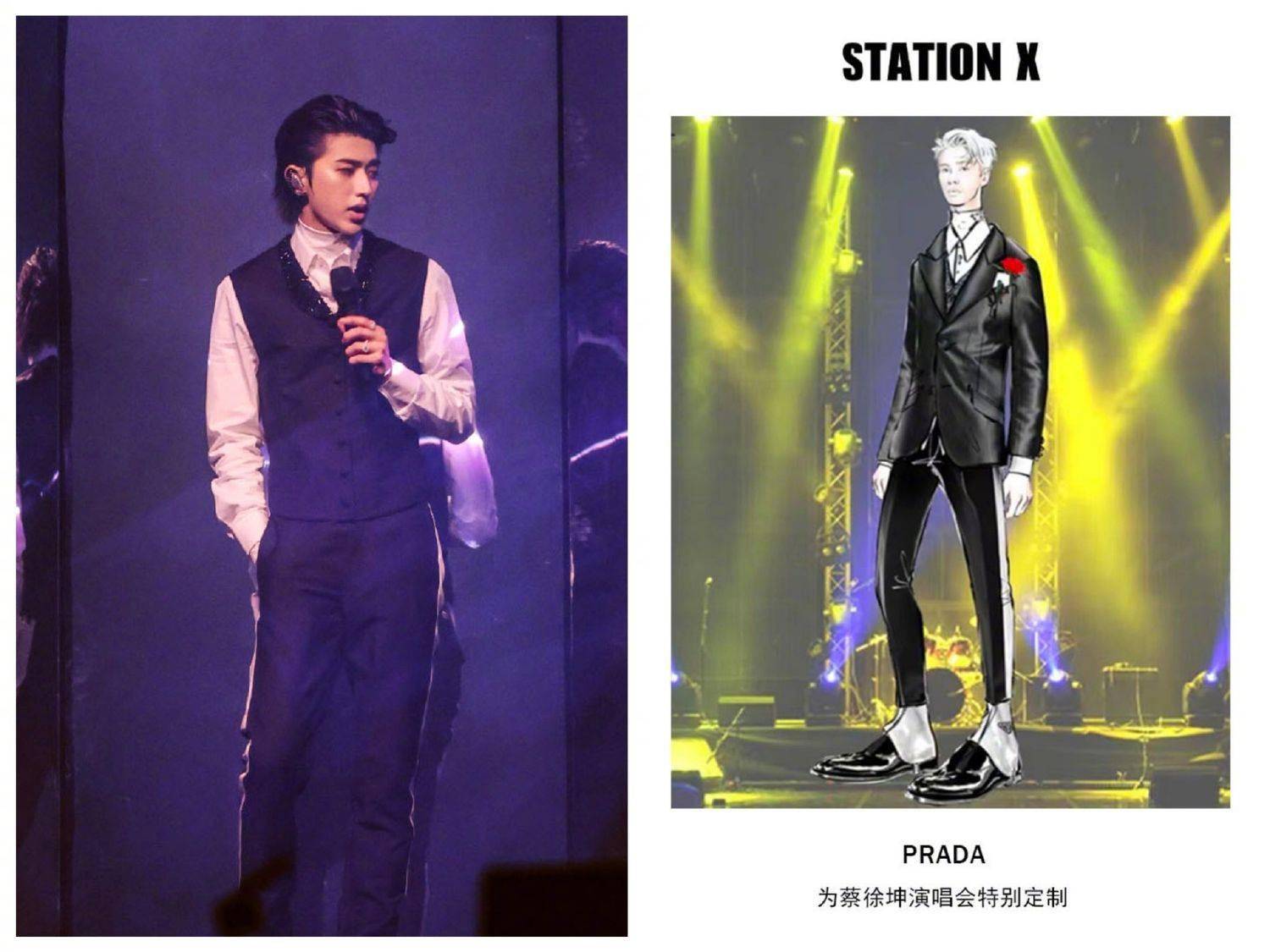Dundas|真·时尚圈宠儿！蔡徐坤演唱会六套特别定制时装开启视觉盛宴