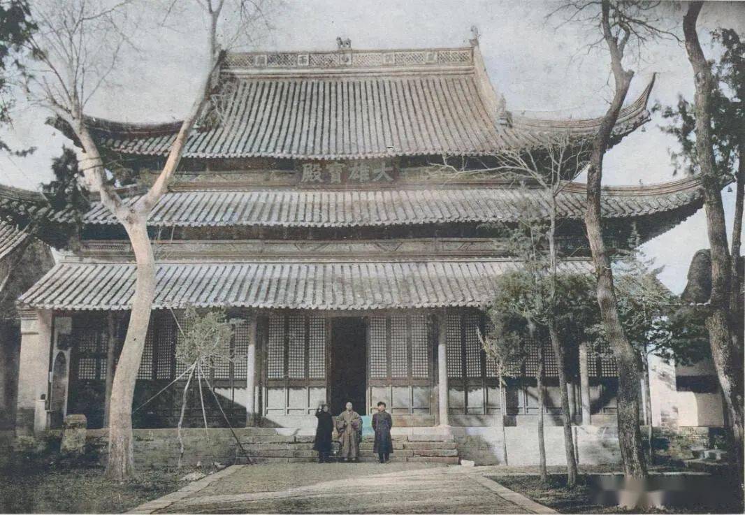 江苏扬州 1920年代扬州天宁寺,大明寺等古刹及古建筑旧影