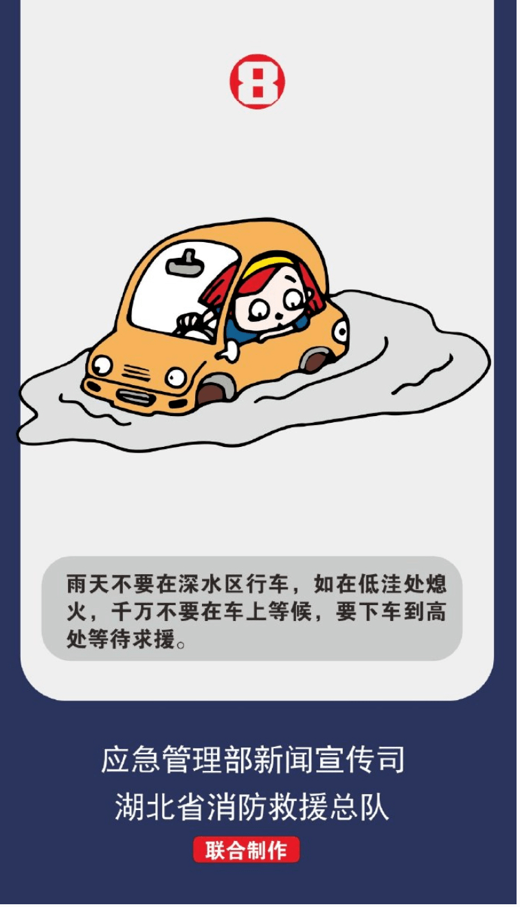 一图解读:暴雨来了怎么办?