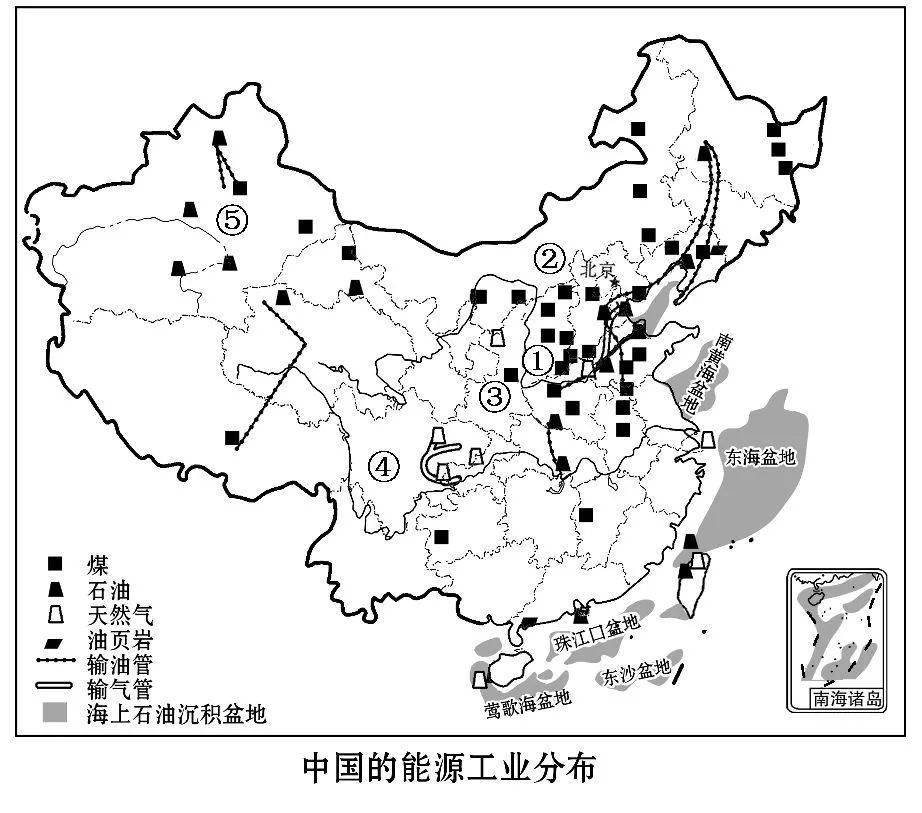 中国地图高清版大图（高中地理超清版54幅中国地图）-图28