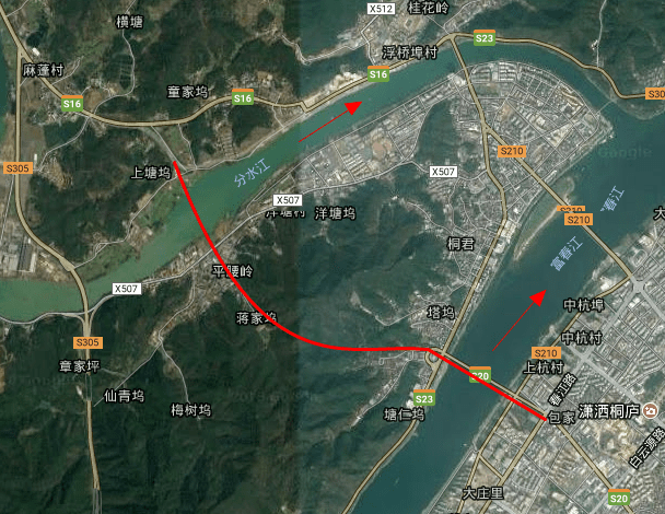 治堵在線又一條新通道貫穿桐廬新建跨江大橋和隧道涉及多個地區