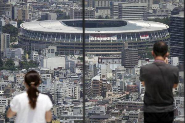 聚焦东京奥运会 俯瞰东京奥运会主体育场 涩谷