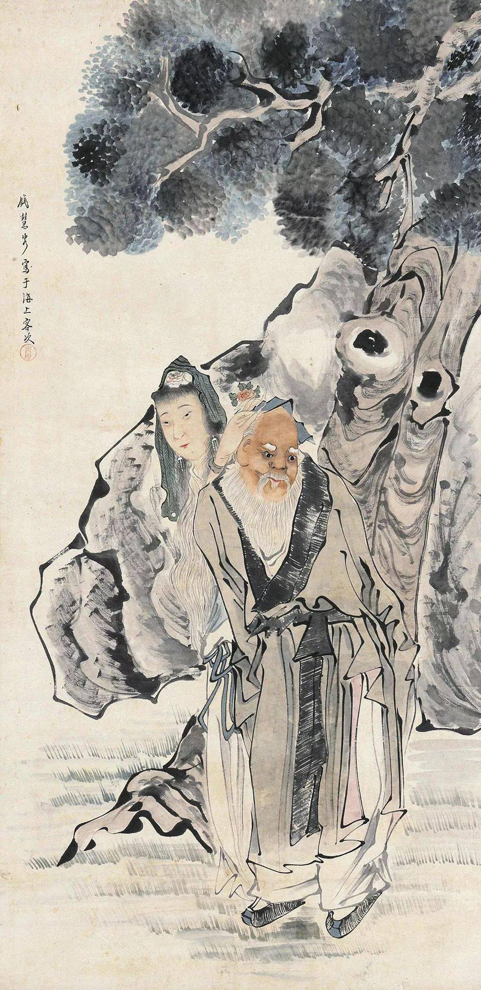 清末名家:钱慧安国画作品欣赏