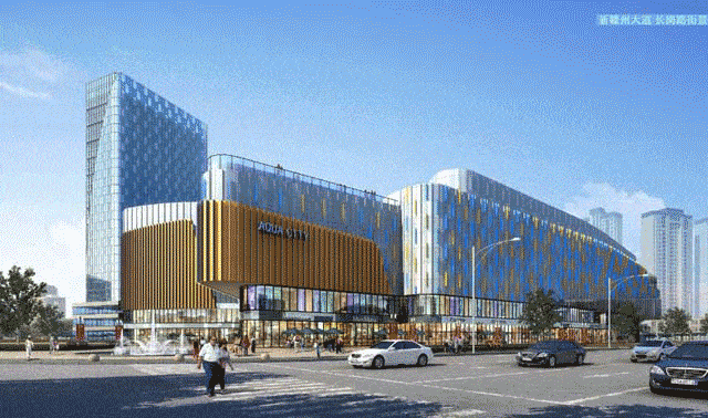 最新赣州水游城商业项目备案将打造五层购物中心