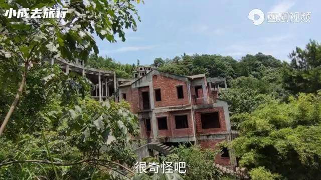 在重庆南山发现30栋别墅烂尾楼,地理位置很绝,难怪没人敢住?