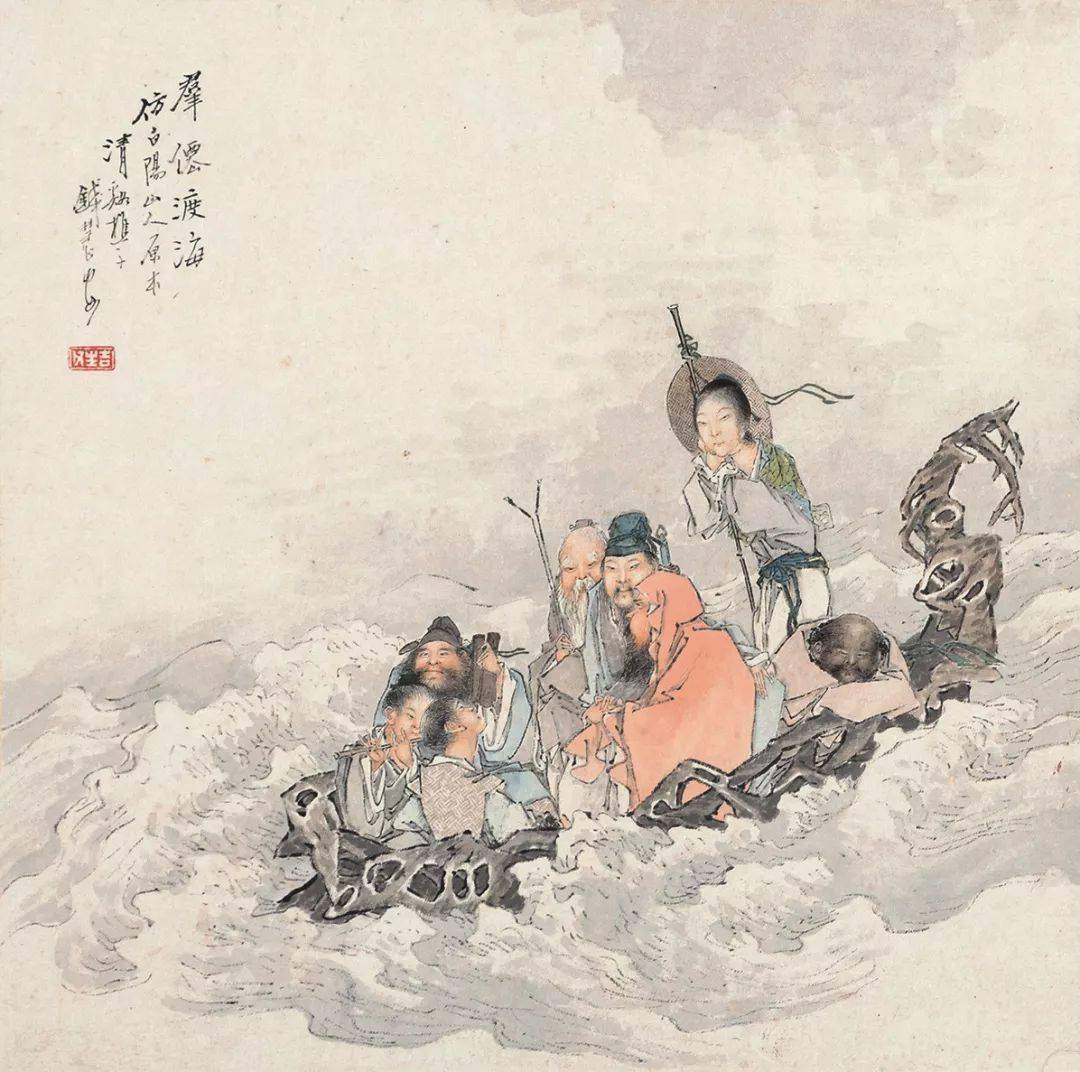 清末名家:钱慧安国画作品欣赏