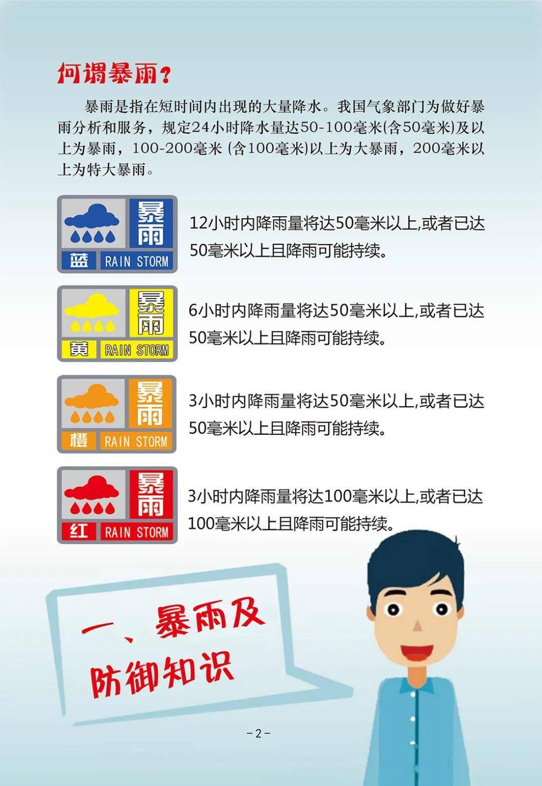 【科普】防汛小知识