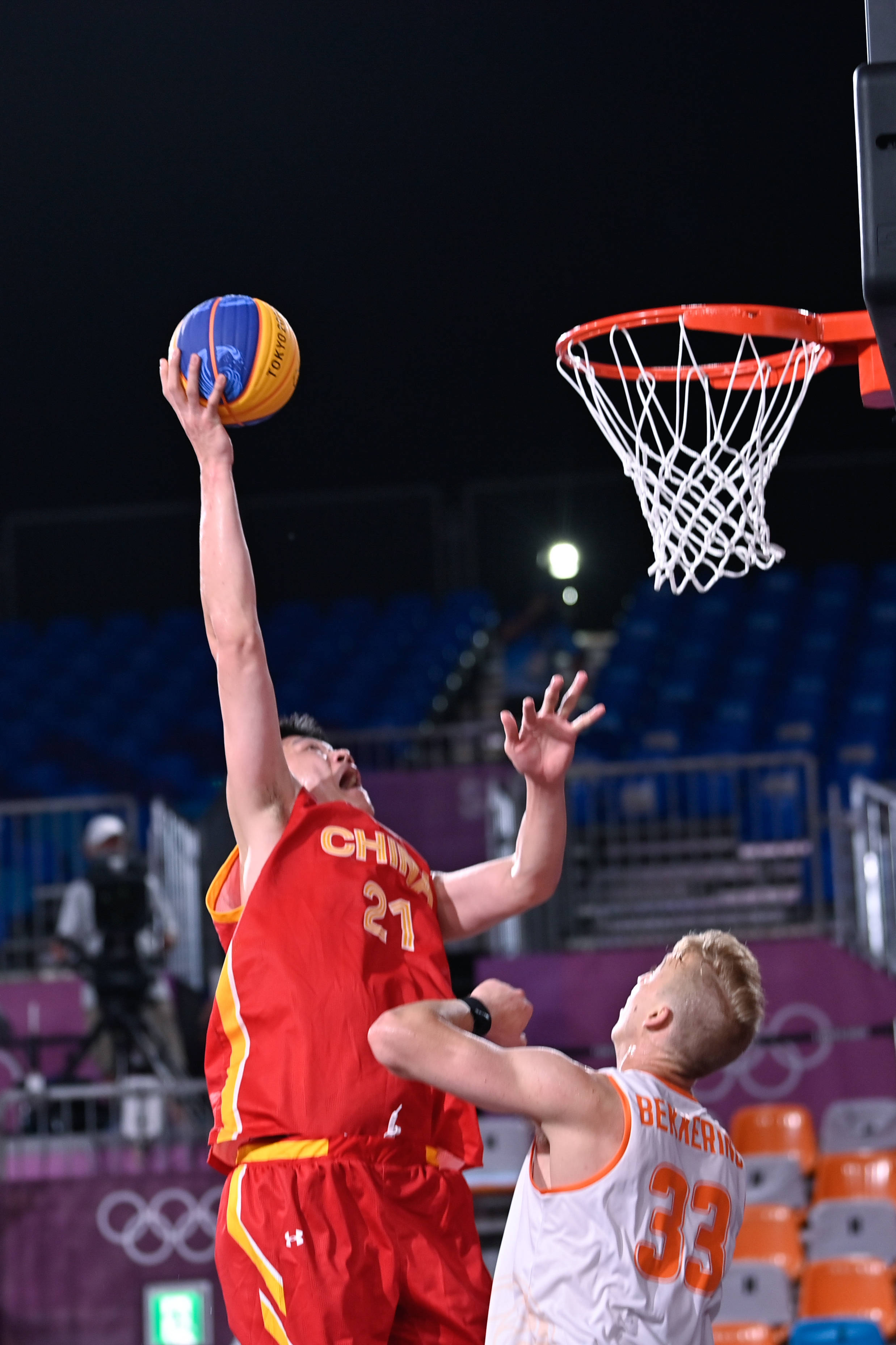 三人篮球——中国队不敌荷兰队