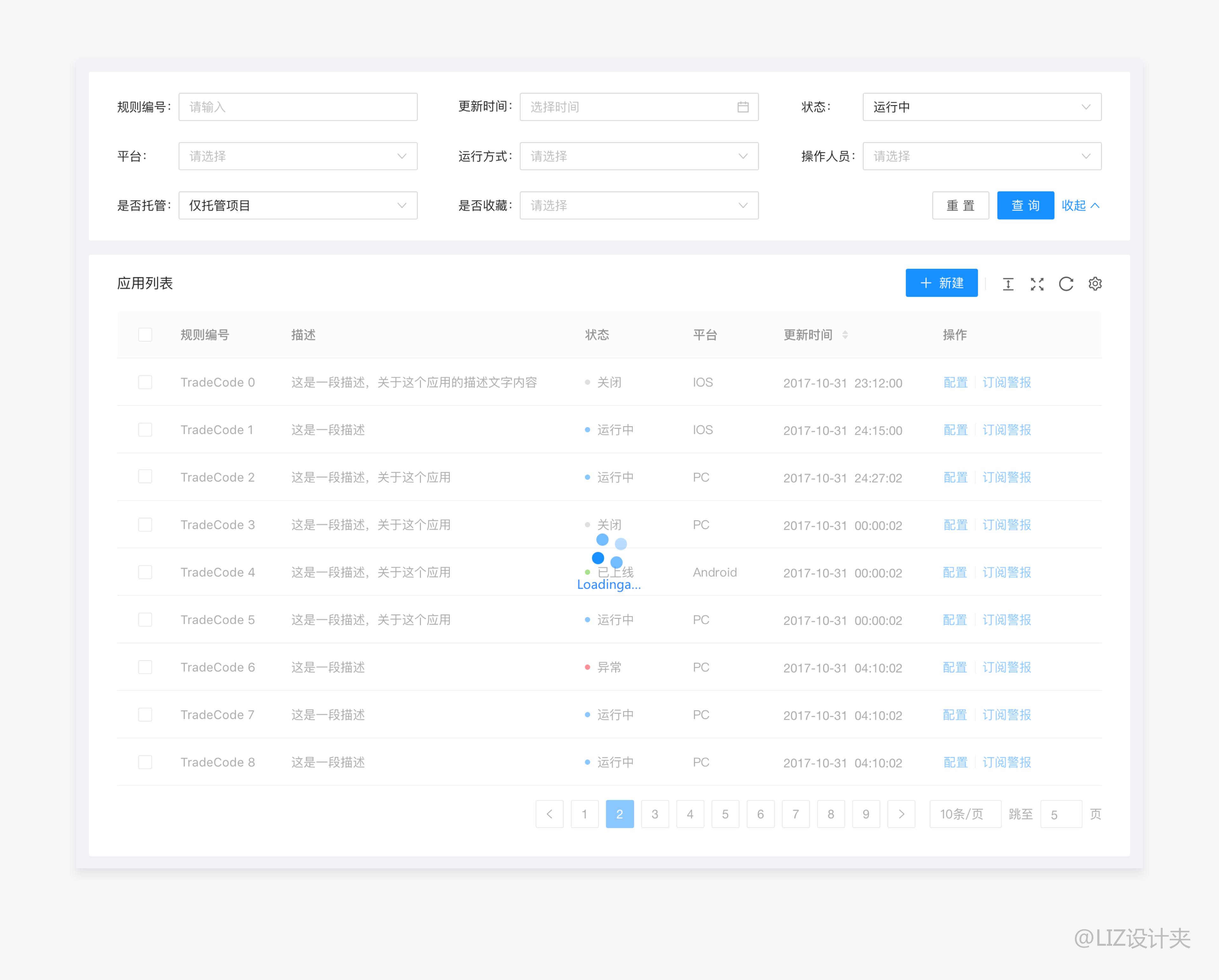 b端产品设计细节分析数据筛选