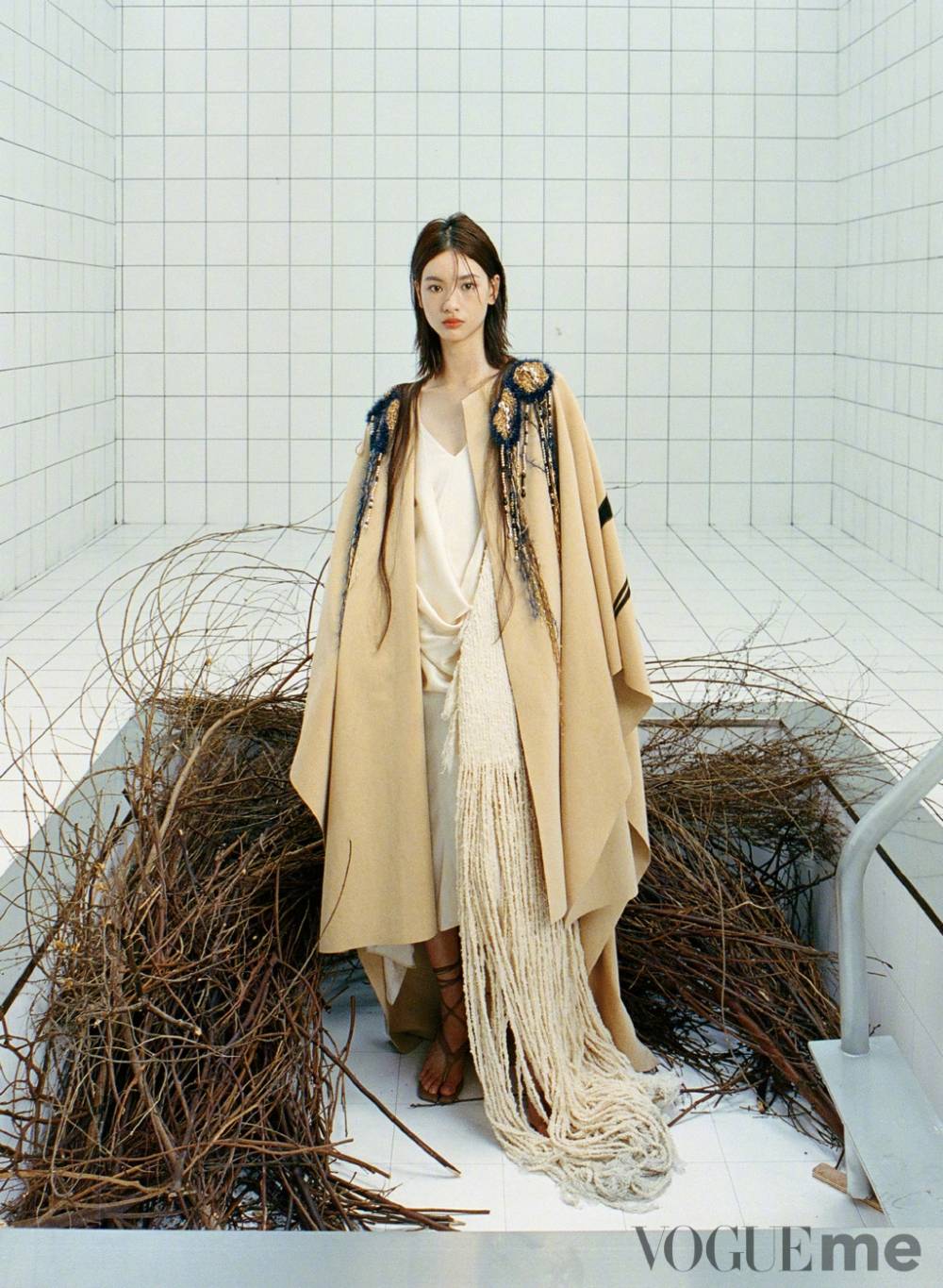 上游时尚邱天vogueme八月刊封面大片少女的魔法时空