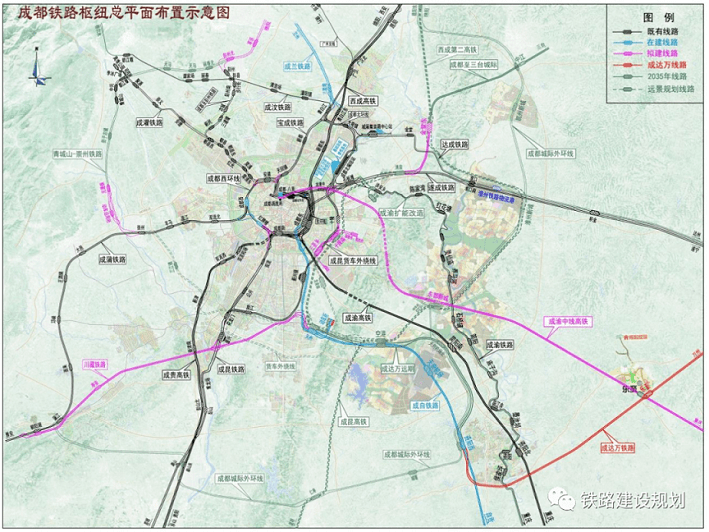 成達萬高鐵成都至達州段環評公示詳解將實現上海至拉薩朝發夕至