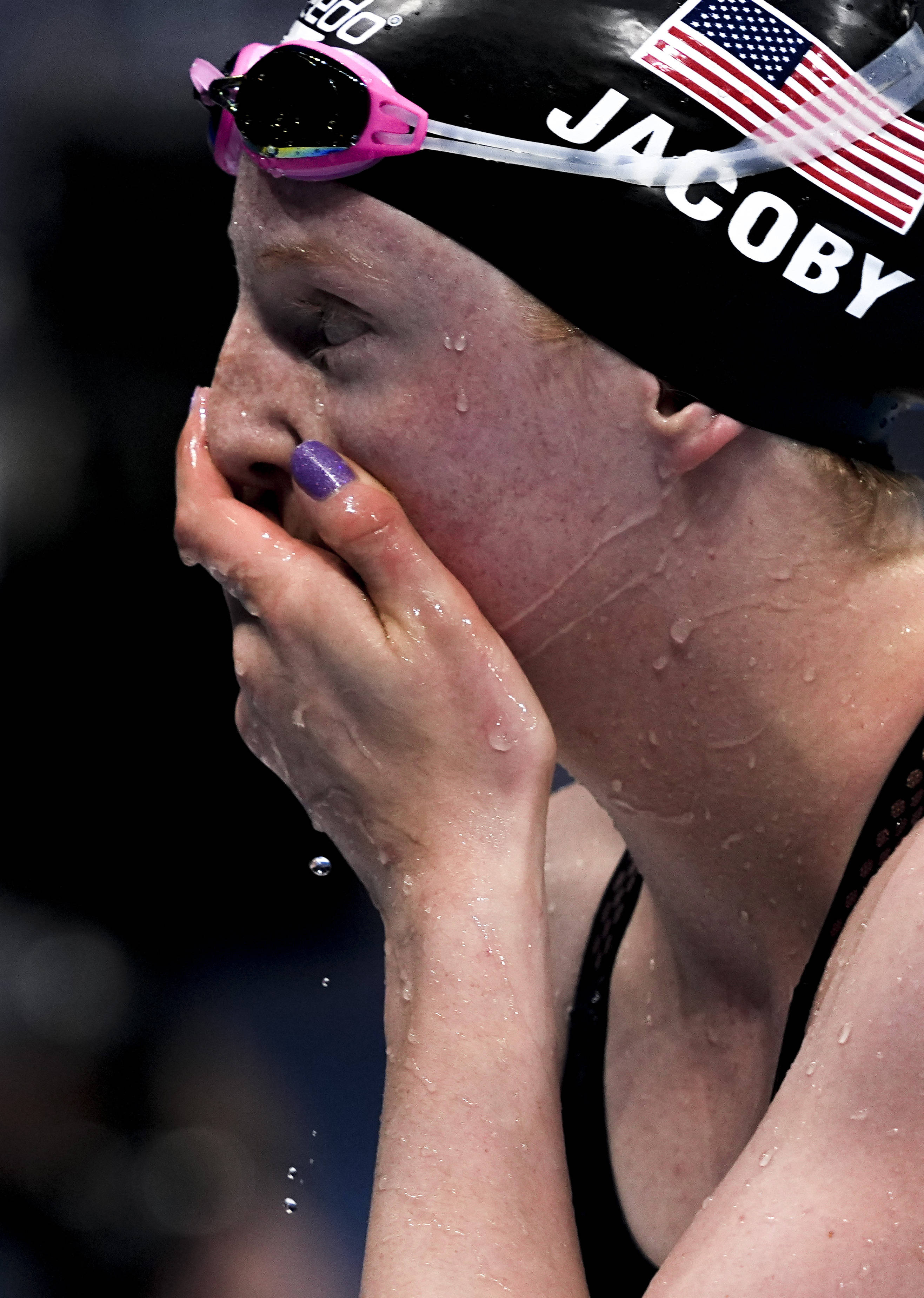 游泳——女子100米蛙泳决赛赛况