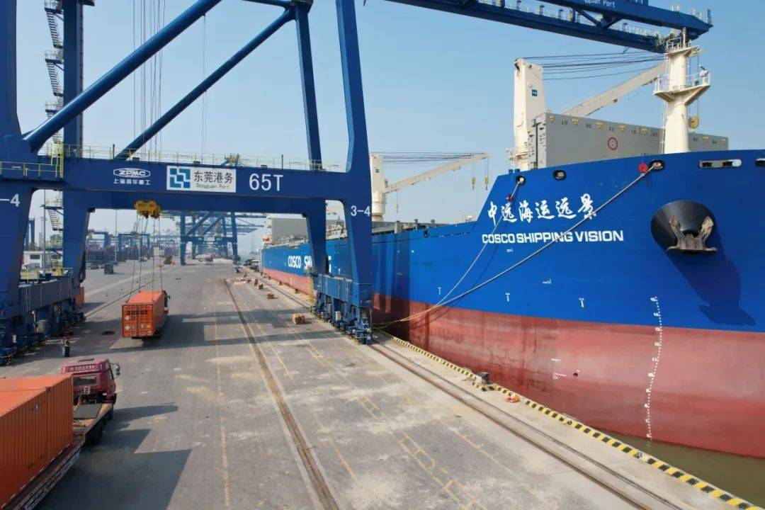 东莞港务集团首次开拓欧美包船航线