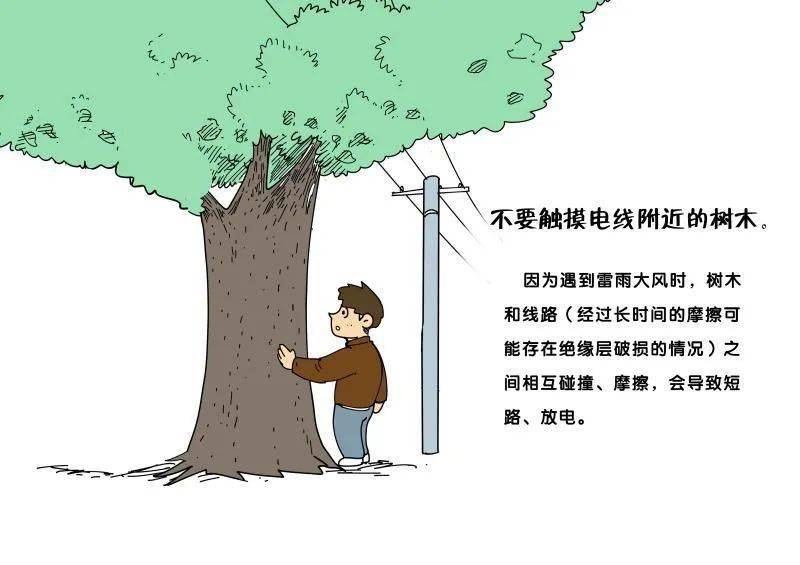 雨天防触电小知识请牢记!