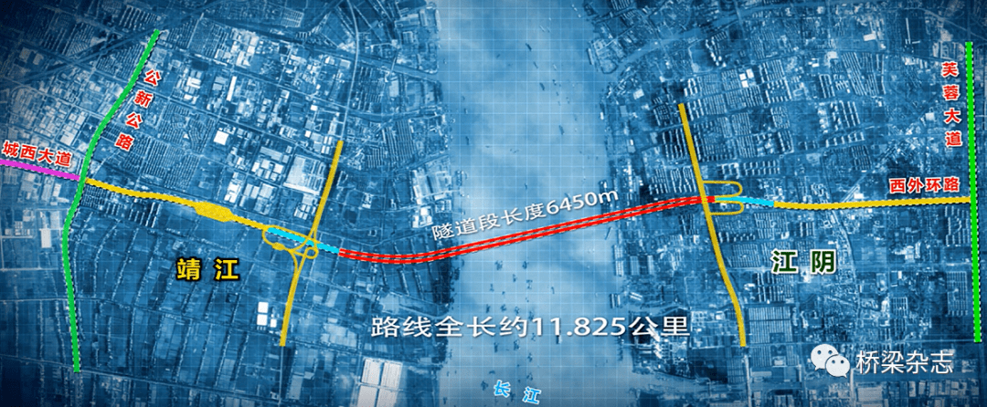 靖江长江隧道已列入国务院《长江经济带综合立体交通走廊规划(2014