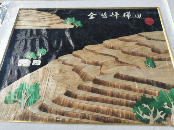 用麦草刻画艺术 中国西北农村的"麦秆画夫妇"