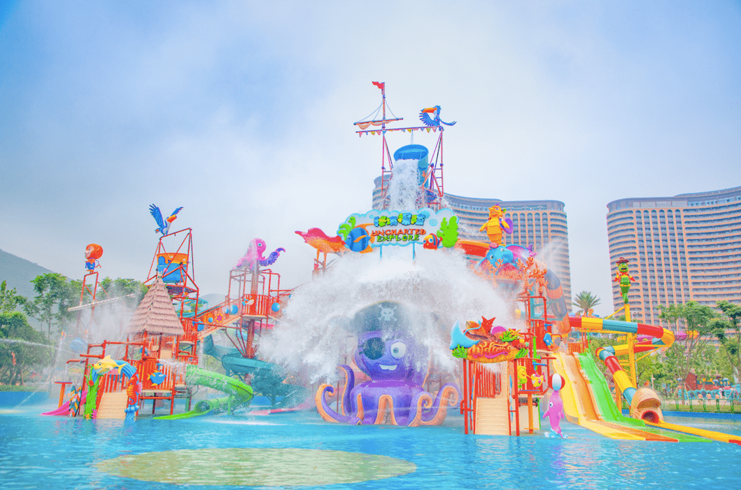 太湖龙之梦钻石酒店,和长颈鹿共舞,玩转水上乐园,亲子必选!