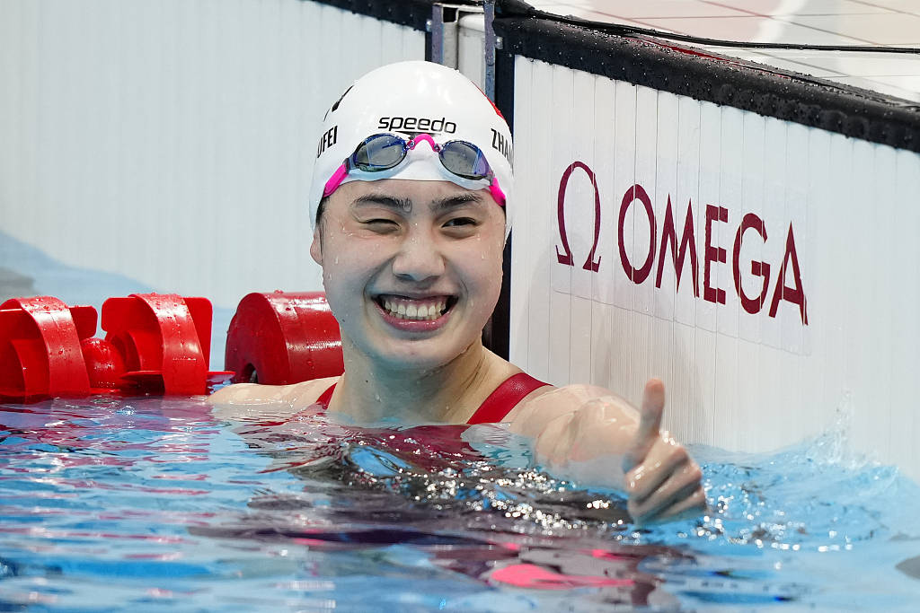 中国女子游泳奥运冠军图片