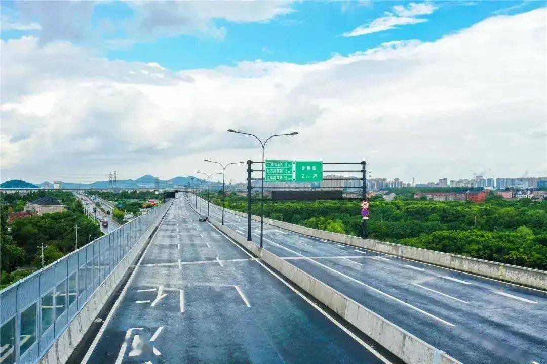 杭州都市区中环首通段即将亮相本周日12时运溪高架路正式通车