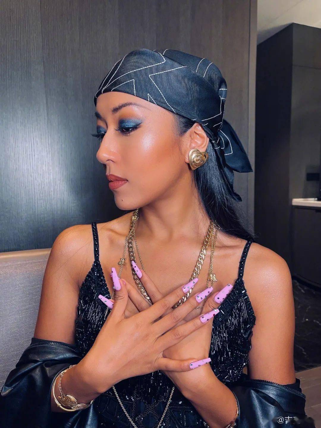 奥运|美甲越粉金牌越稳,奥运美甲可太上头了!