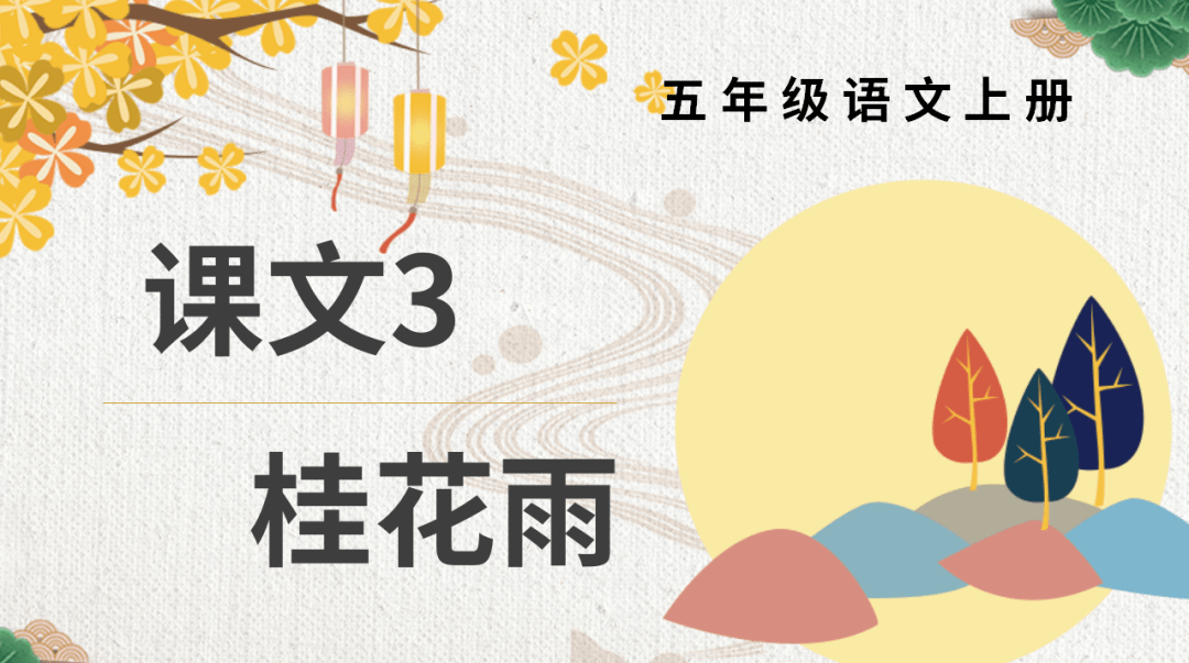 课件丨四,五,六年级语文上册 课文3
