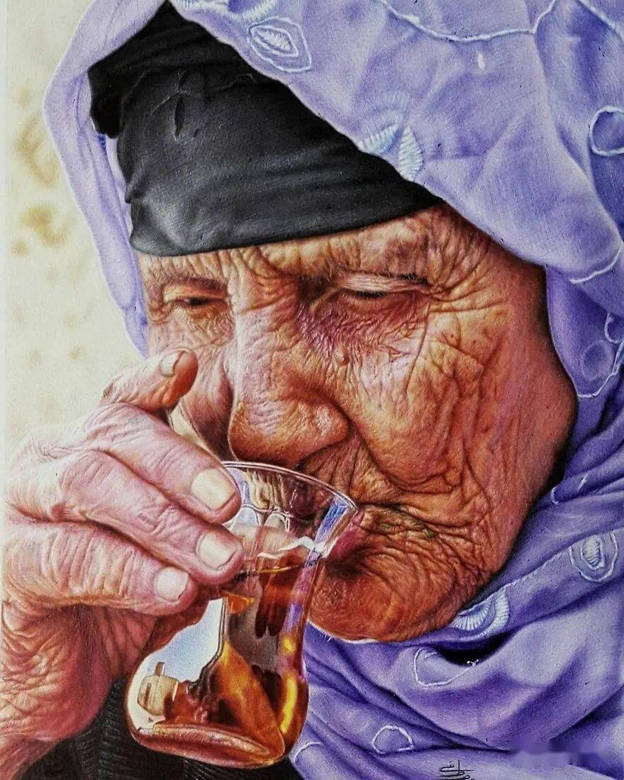 圆珠笔绘画大师的震撼艺术作品欣赏