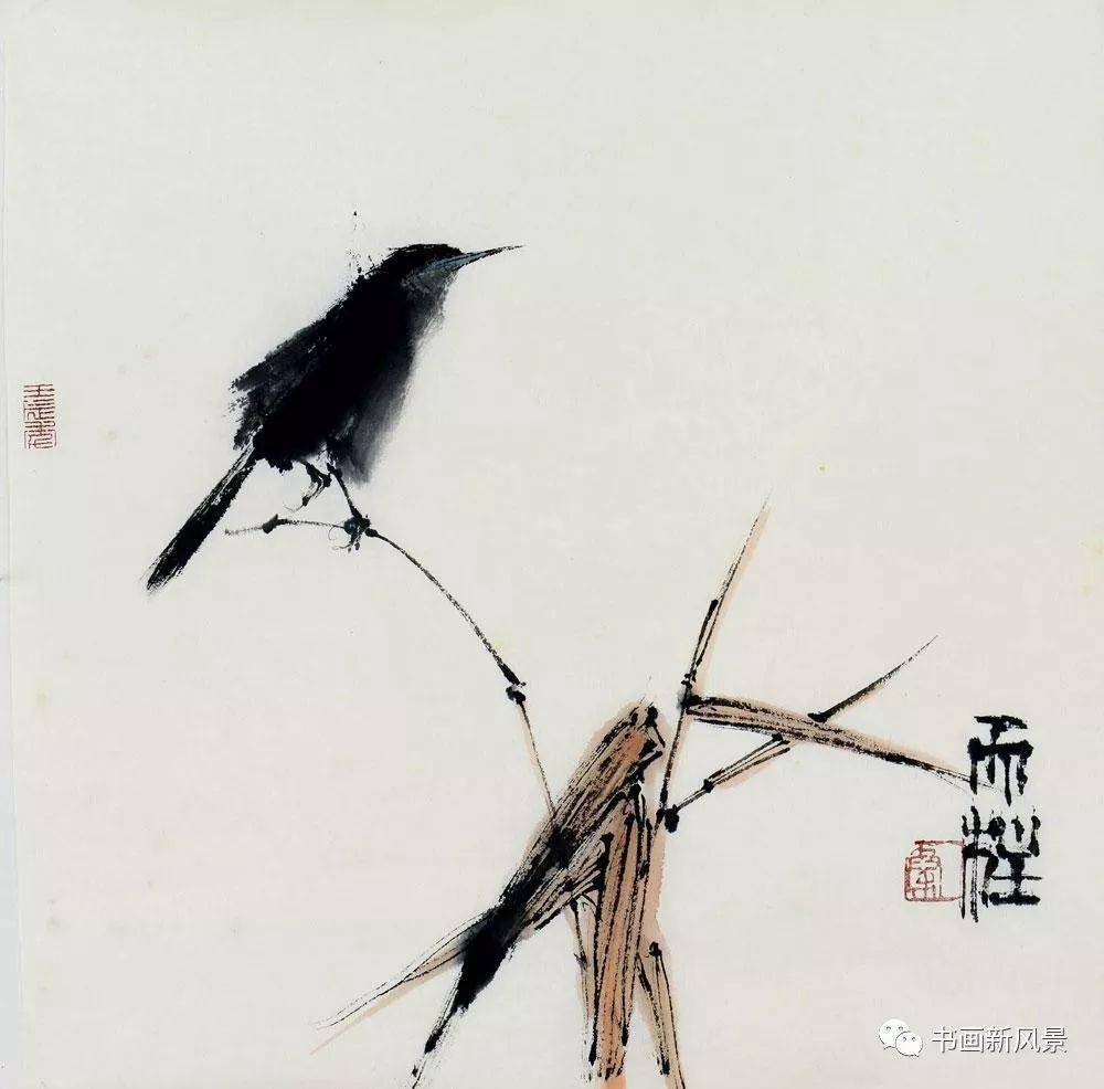 秦天柱说:"画之优劣不在于工拙,不在简繁,亦不在大小,浓淡……关键